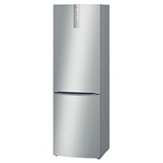 Холодильник BOSCH/ ПРО-ВО РОССИИ 60x65x185 ,287 л(221+55) No Frost,нижняя морозильная камера, цвет: Inox Look (KGN36VL10R)