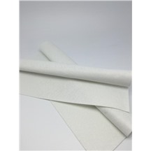 Фетр Skroll в рулоне ширина 100см намотка 50м, жесткий (Hard), толщина 1мм цвет №073 (white)