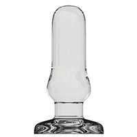 Shots Toys Bottom Line Buttplug Model 4, 10 см прозрачнаяАнальная пробка