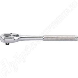 Трещотка 3/8", 200 мм, 32 зубца, флажковая, KING TONY, 3769-08F