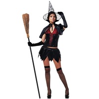 Le Frivole Таинственная Ведьма
Корсет, юбка, накидка, перчатки, чулки и шляпа