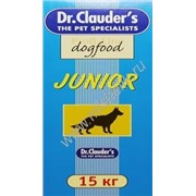 Dr.Clauder`s Junior сухой 15 кг для щенков и кормящих сук (1х40)