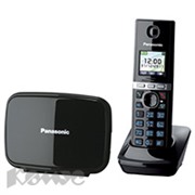 Телефон Panasonic KX-TG8081RUB чёрный,АОН,ЖК цвет.дисплей