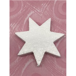 Фигурка из пенопласта "Звезда" 7 см В упак 5 шт