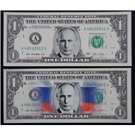 1 доллар Путин президент США 2 шт