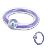 Erotic Fantasy кольцо, фиолетовое
С металлическим шариком