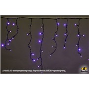  Sneha A-012AR BL светодиодная гирлянда "бахрома" 3x0.6м 140LED черный провод