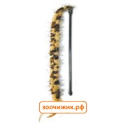 Дразнилка Triol C4004 Удочка с плюшевым хвостом "Леопард" 55см для кошек