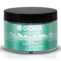 Dona Bath Salt Naughty Aroma Sinful Spring, 215 г
Соль для ванны меняющая цвет воды с ароматом &quot;Шалость&quot;