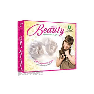 Набор для шитья резинки д/волос Жемчужные розы УВ1712