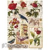 Бумага рисовая д/декупажа,Птички и Цветочки,28,2х38,4см,СР34198