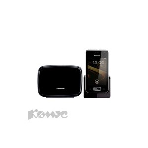 Телефон Panasonic KX-PRX120RUW (Android,WiFi,GPS,microSD)черно-белый
