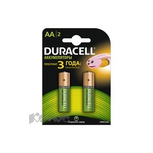 Аккумулятор DURACELL AA/HR6-2BL 1300mAh бл/2