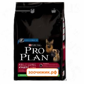 Сухой корм Pro Plan для собак (для взрослых крупных пород) ягнёнок+рис (14 кг)