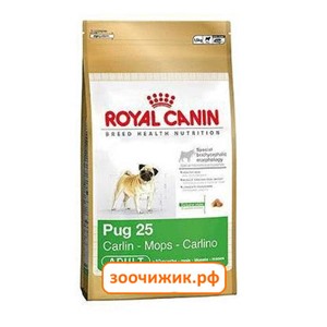 Сухой корм Royal Canin Pug для собак (для породы Мопс старше 10 месяцев) (500 гр)