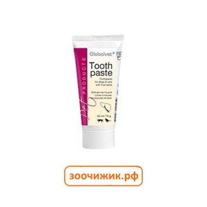 Зубная паста Globalvet: Toothpaste 50мл со вкусом печени для собак и кошек