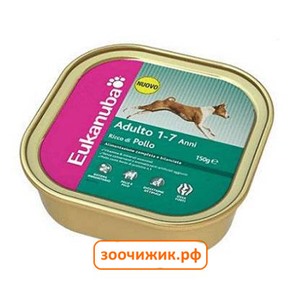 Консервы Eukanuba для собак курица (150гр)