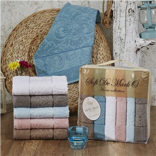 JAKLIN 70x140  (ассорти) Пол. Махровое 1х6