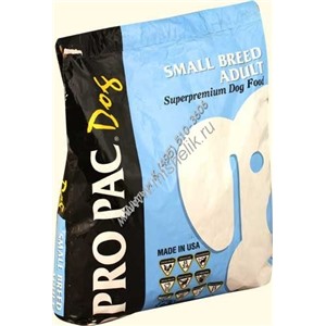 PRO PAC Small Breed Adult 7,5 кг для собак мелких пород до 10 кг (1х126)