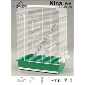 INTER-ZOO Клетка NINA 540х340х740 (оцинковка)