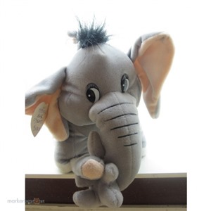Слон со слоненком 26 см.141А-841