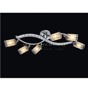 				Maxisvet Геометрия 1-1710-6-CR LED E14 Люстра
