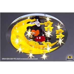  Sneha 1580/8 (G4+LED WT, ПДУ) светильник потолочный