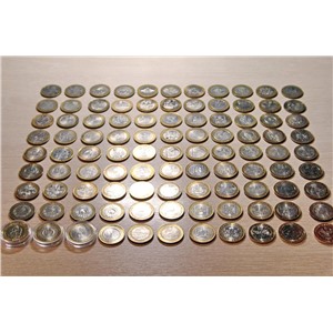 Полная Коллекция десяток (с ЧЯП ) 143 монеты