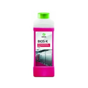 Щелочное моющее средство для очистки оборудования, ж/д цистерн от растительных и животных жиров "Bios - K", 1л