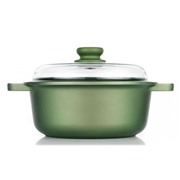  risoli Кастрюля со стеклянной крышкой Risoli Dr Green Induction 24см