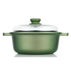  risoli Кастрюля со стеклянной крышкой Risoli Dr Green Induction 24см