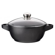  risoli Литая кастрюля с крышкой Risoli Fusion Steel 20см.