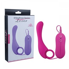 Вибростимулятор анальный 10 mode Prostate Stimulator-Lover Rose 10089016