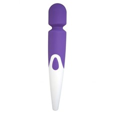 Фиолетовый жезловый вибромассажер Halo Wireless Multi-speed