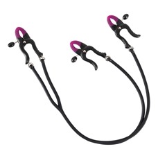 Зажимы на соски и клитор Silicone Nipple   Clit Clamps
