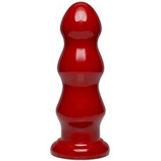 Красный анальный фаллоимитатор B-10 Tango Cherry Bomb - 25,4 см.