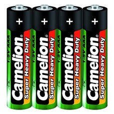 Комплект из 4 батареек типа ААА CAMELION R3