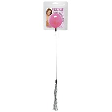 Стек с меховым концом Tickle Whip Pink 211211PD