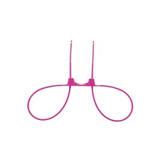 Наручники Zip Tie Cuffs Pink SH-OU021PNK