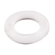Прозрачное эрекционное кольцо BASICX TPR COCKRING CLEAR 1INCH