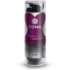 Декоративные чёрные лепестки роз DONA Rose Petals