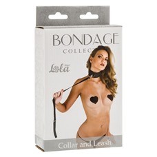 Ошейник Bondage Collection Collar and Leash One Size 1057-01Lola