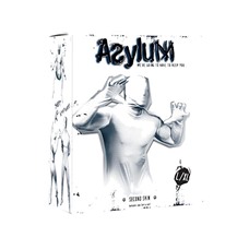 Белый кэтсьюит Asylum с маской на голову размера L/XL