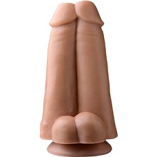 Фаллоимитатор  Dual Dicks, 23 см - Tom of Finland