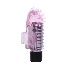 Стимулятор на палец розовый BI-010148PINK