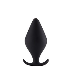 Анальная пробка Butt Plug with Handle Small Black SH-SHT376BLK
