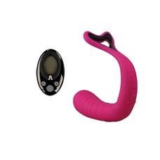 Вибромассажер на дистанционном пульте Romeo от Adrien Lastic, 14.2 см