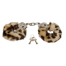Наручники с мехом Furry Love Cuffs Leopard PMS0720013