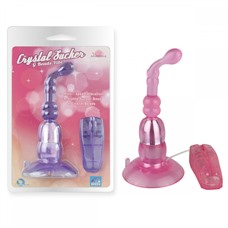 Вибростимулятор розовый Sucker Beads G Vibe 10089002