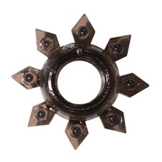 Чёрное эрекционное кольцо Rings Gear